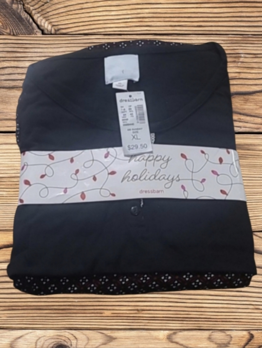 NWT WOMEN'S DRESSBARN SUNDAY SLEEPWEAR